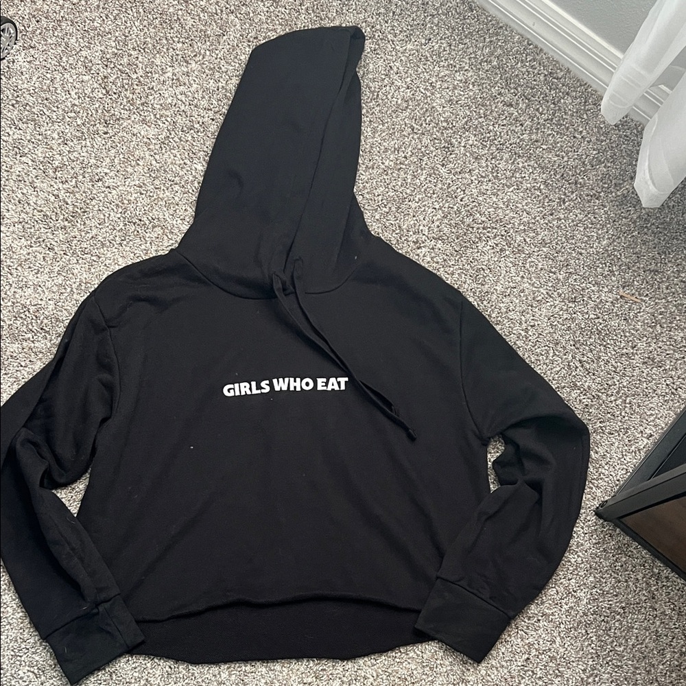 Black Girls Who Eat Crop Top Hoodie